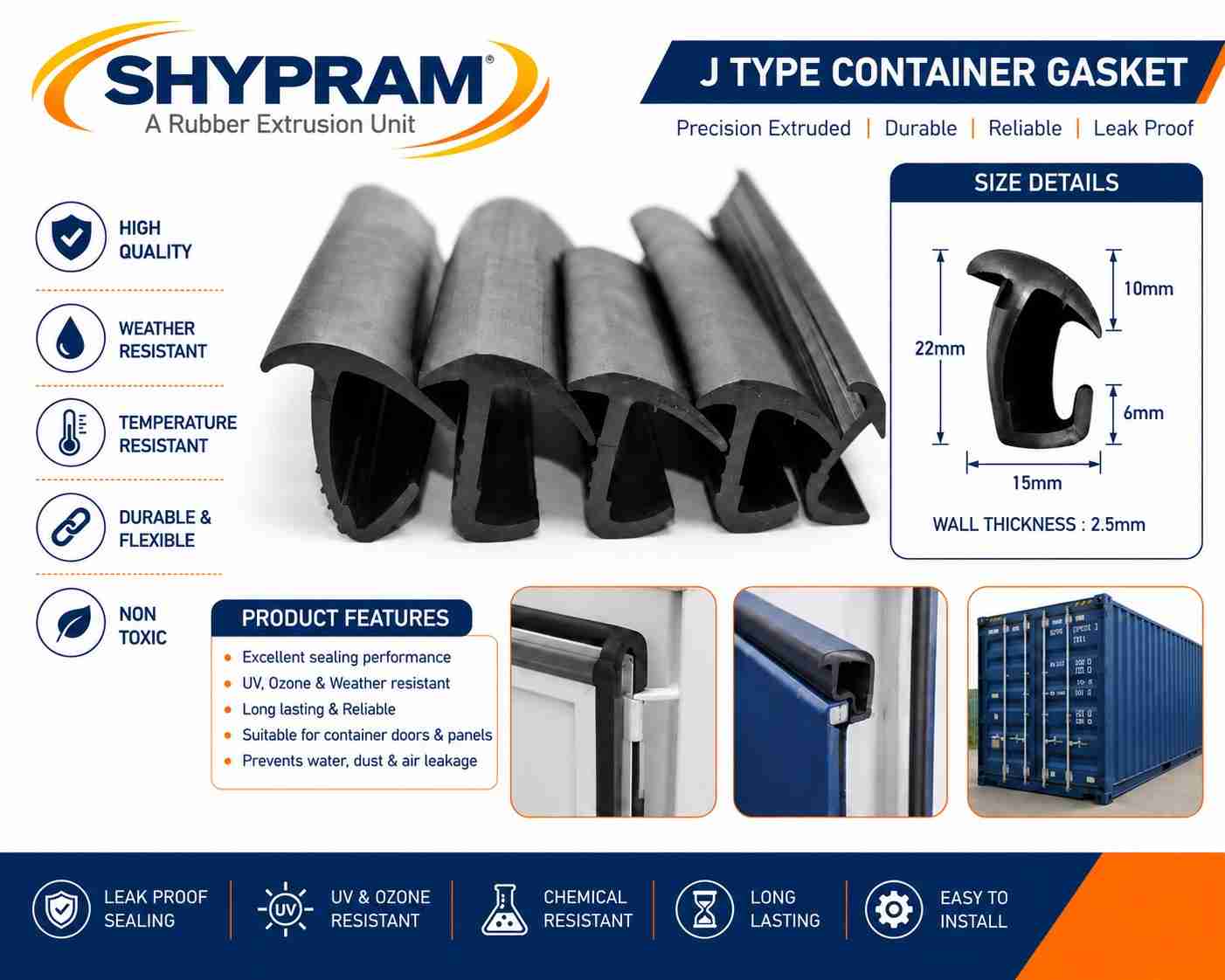 Container Door Gasket