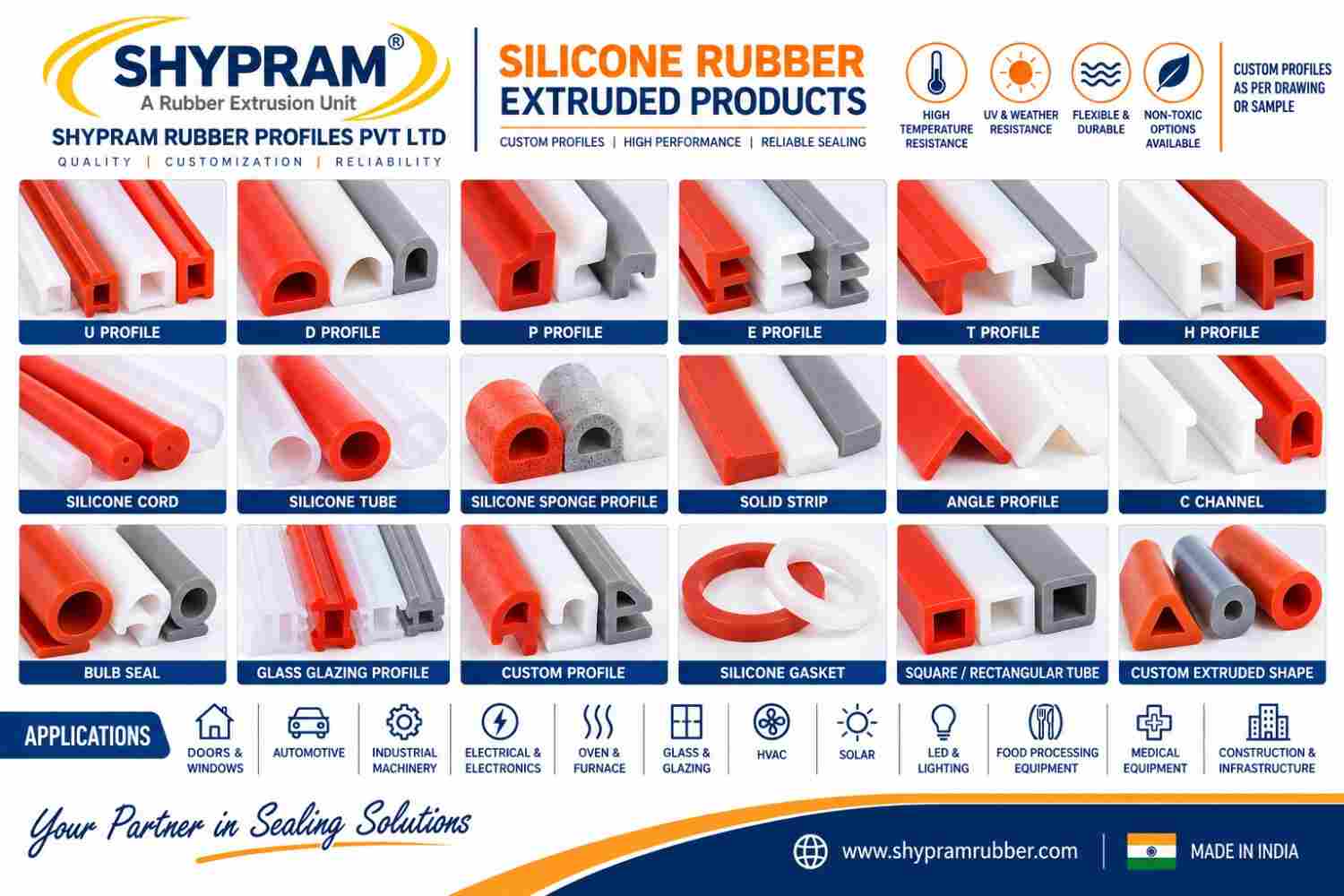 Silicone Rubber Extended Products