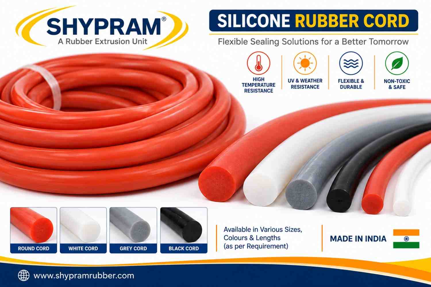 Silicone Rubber Cord