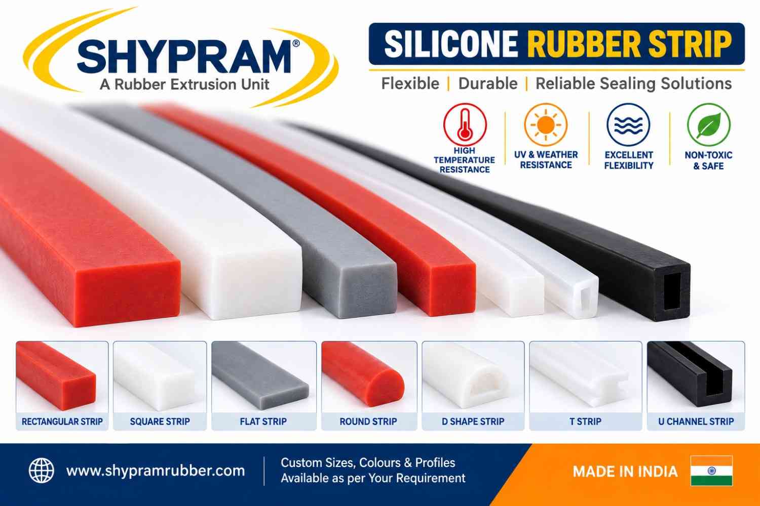 Silicone Rubber Strip